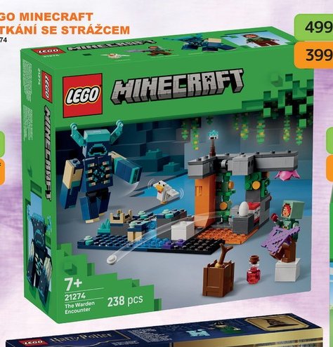 LEGO MINECRAFT SETKÁNÍ SE STRÁŽCEM