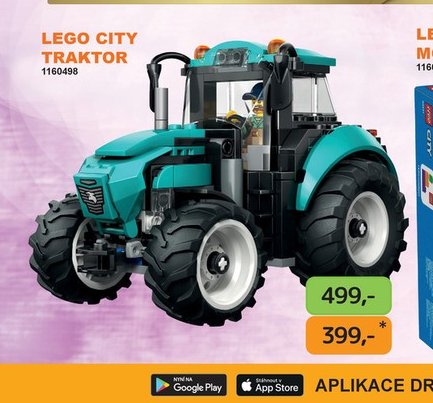 LEGO CITY TRAKTOR