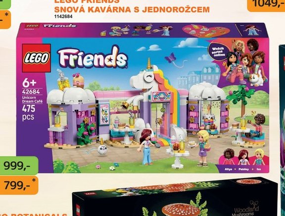 LEGO FRIENDS - SNOVÁ KAVÁRNA S JEDNOROŽCEM