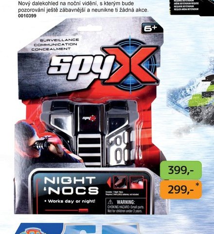 SPY-X DALEKOHLED NA NOČNÍ VIDĚNÍ