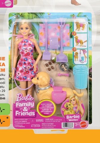 Barbie Panenka s pejskem