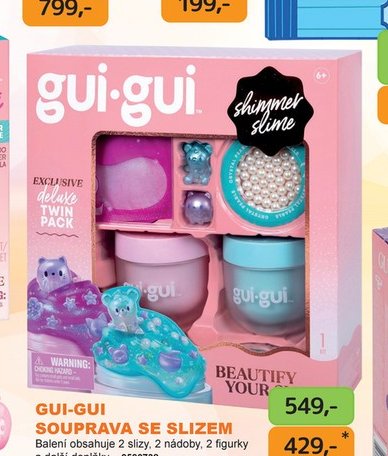 GUI GUI - SOUPRAVA SE SLIZEM