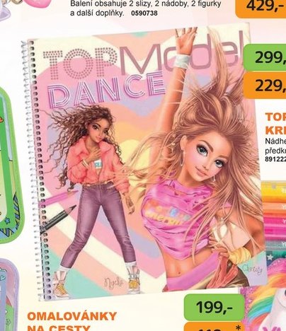 TOP MODEL KREATIVNÍ SEŠIT