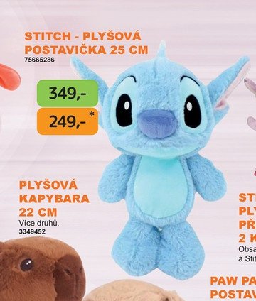 STITCH - PLYŠOVÁ POSTAVIČKA 25 CM