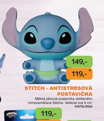 STITCH - ANTISTRESOVÁ POSTAVIČKA