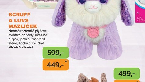 SCRUFF A LUVS MAZLÍČEK