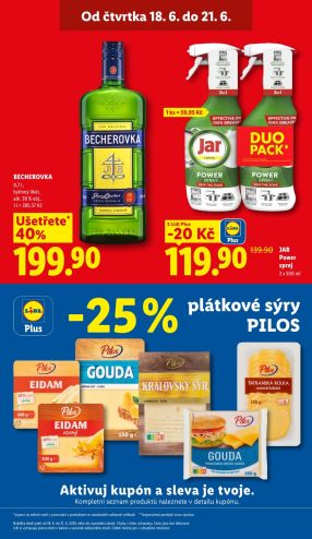 akční leták Lidl 18.6.2026-21.6.2026