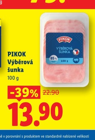 PIKOK Výběrová šunka