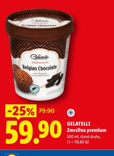 GELATELLI Zmrzlina premium