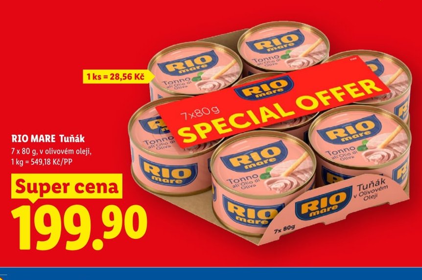 RIO MARE Tuňák