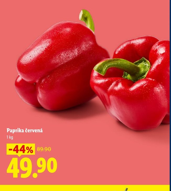 Paprika červená
