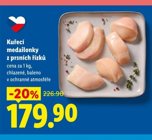 Kuřecí medailonky z prsních řízků