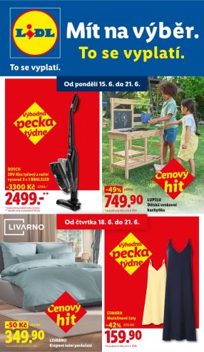 akční leták Lidl 15.6.2026-21.6.2026