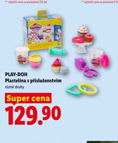 PLAY-DOH Plastelína s příslušenstvím různé druhy