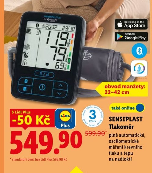 SENSIPLAST Tlakoměr