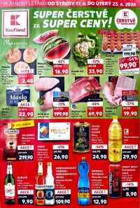 akční leták Kaufland 17.6.2026-23.6.2026