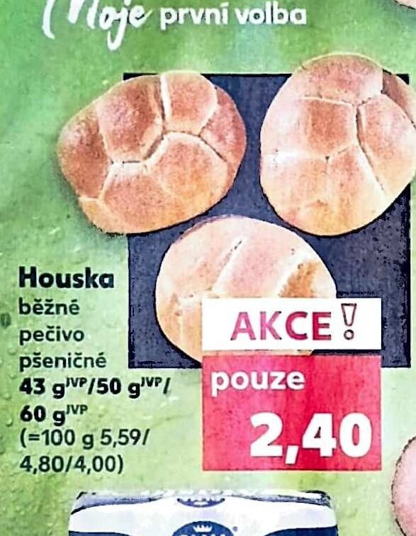 Houska běžné pečivo