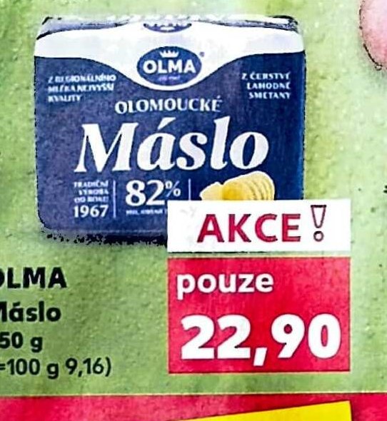 OLMA Máslo