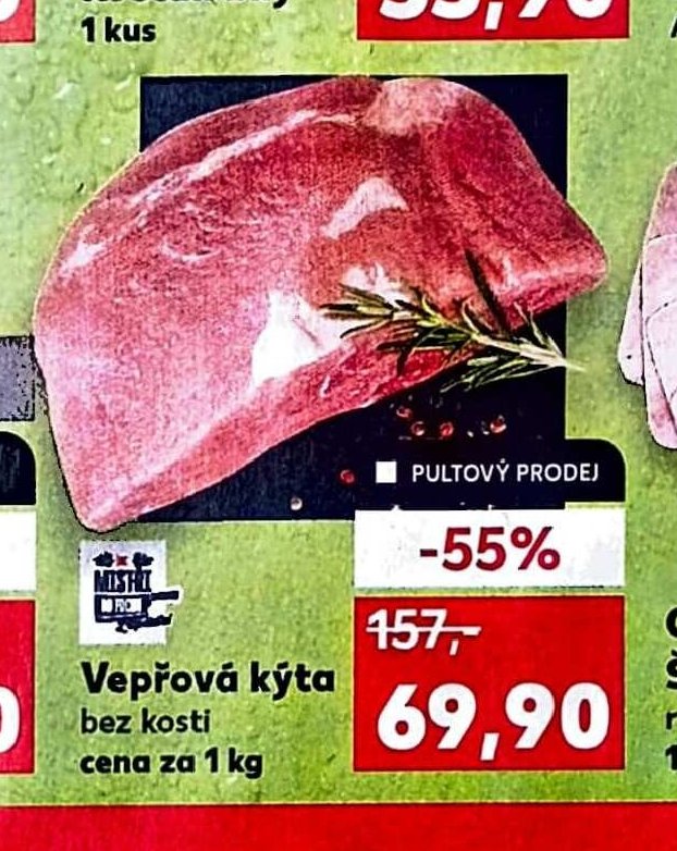 Vepřová kýta bez kosti