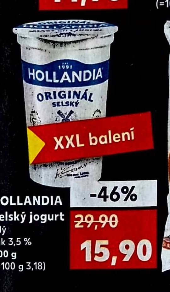 HOLLANDIA Selský jogurt