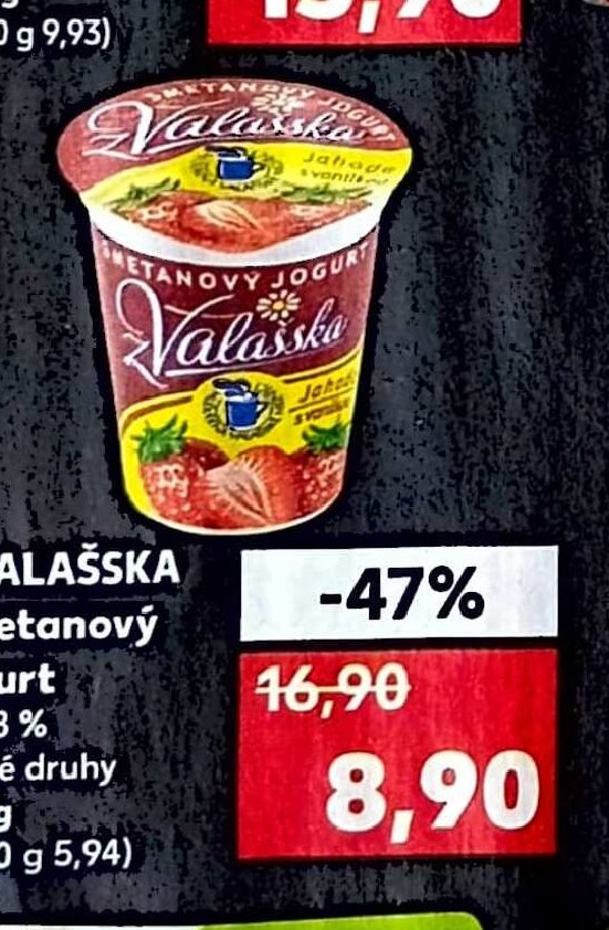 Z VALAŠSKA Smetanový jogurt
