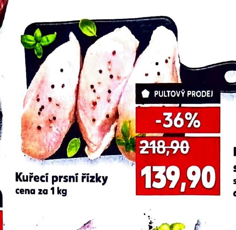 Kuřecí prsní řízky