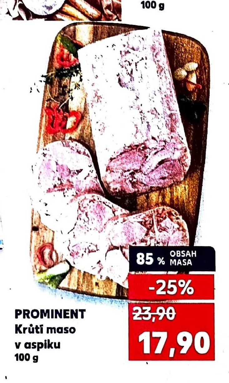 PROMINENT Krůtí maso v aspiku