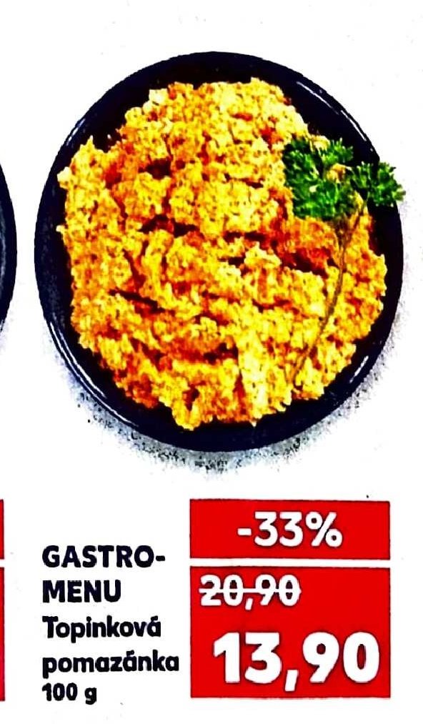 GASTRO-MENU Topinková pomazánka