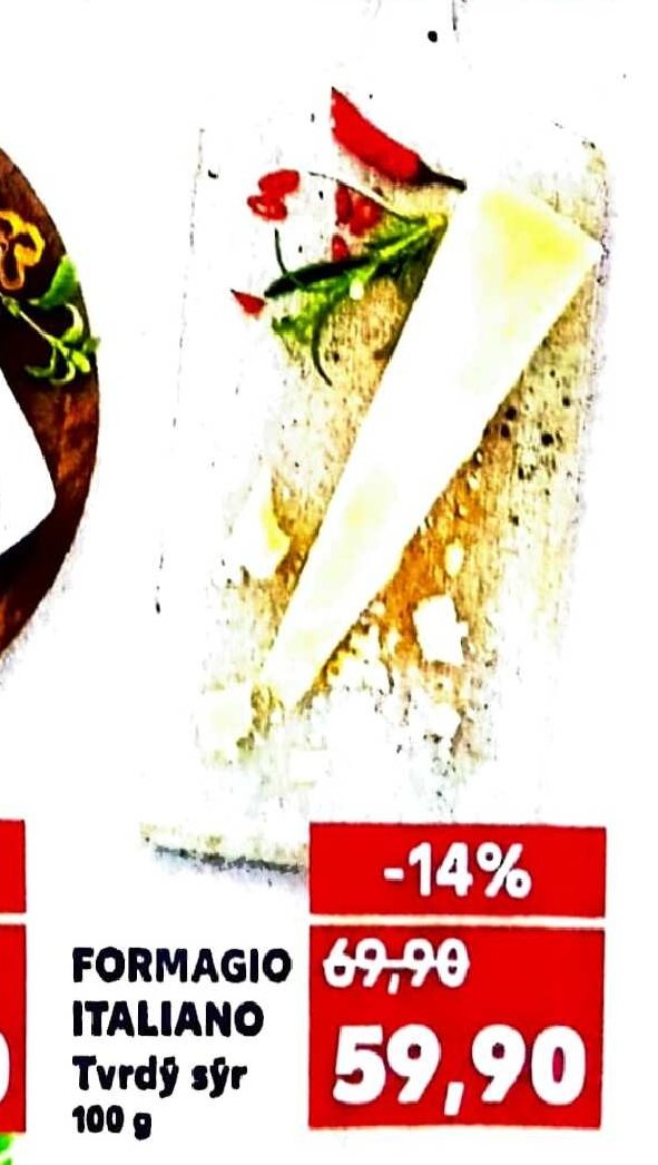 FORMAGIO ITALIANO Tvrdý sýr 100 g