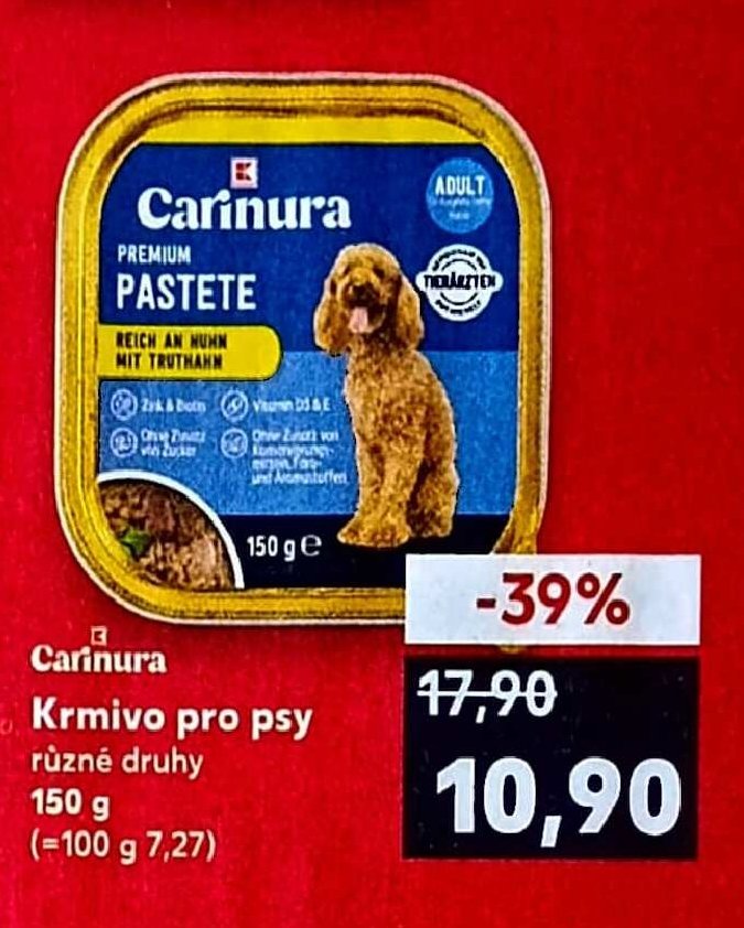 Carinura krmivo pro psy 150 g