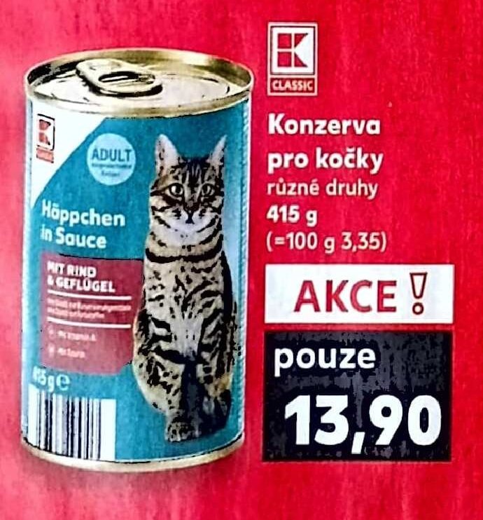 Konzerva pro kočky 415 g