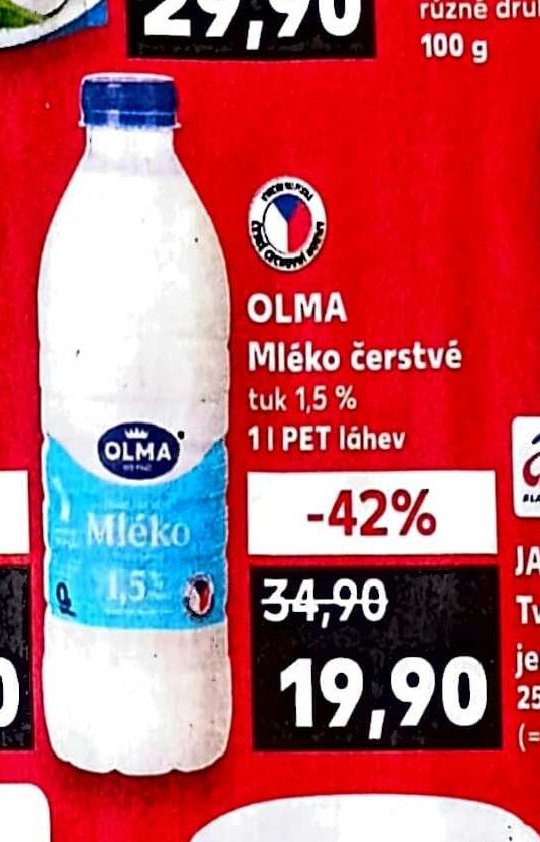 Olma Mléko čerstvé