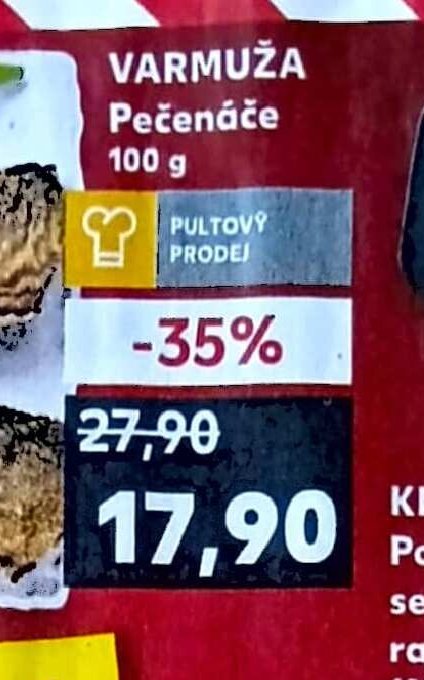 Varmuža Pečenáče 100 g