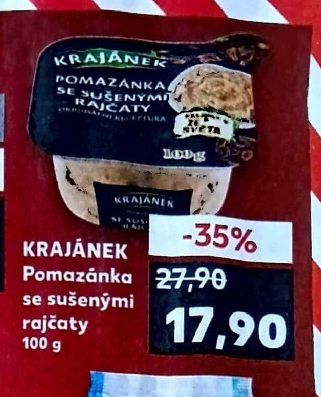 Krajánek Pomazánka se sušenými rajčaty 100 g