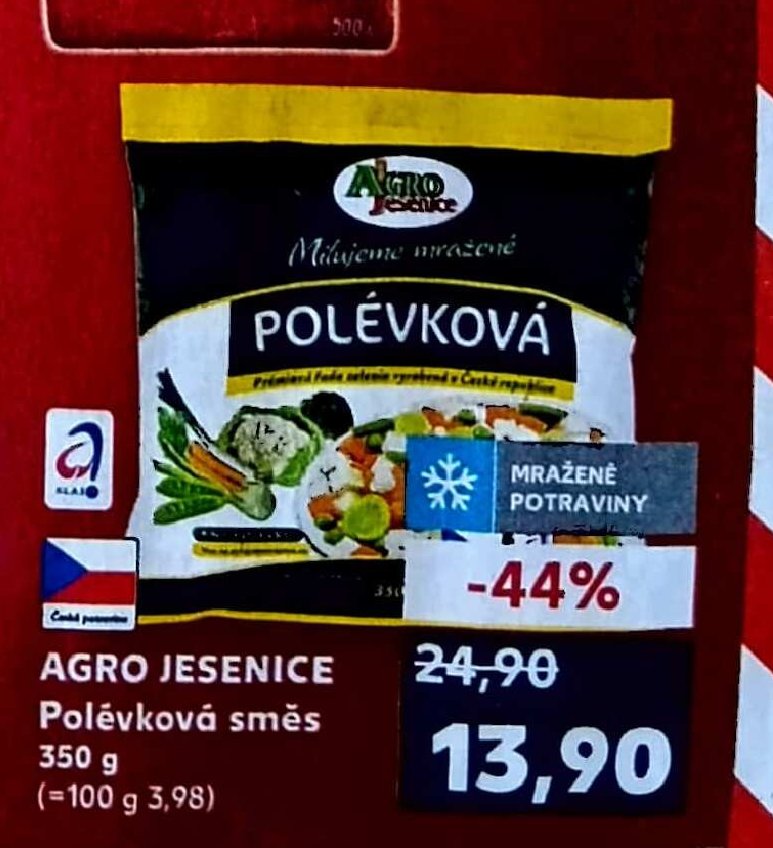 Agro Jesenice Polévková směs 350 g