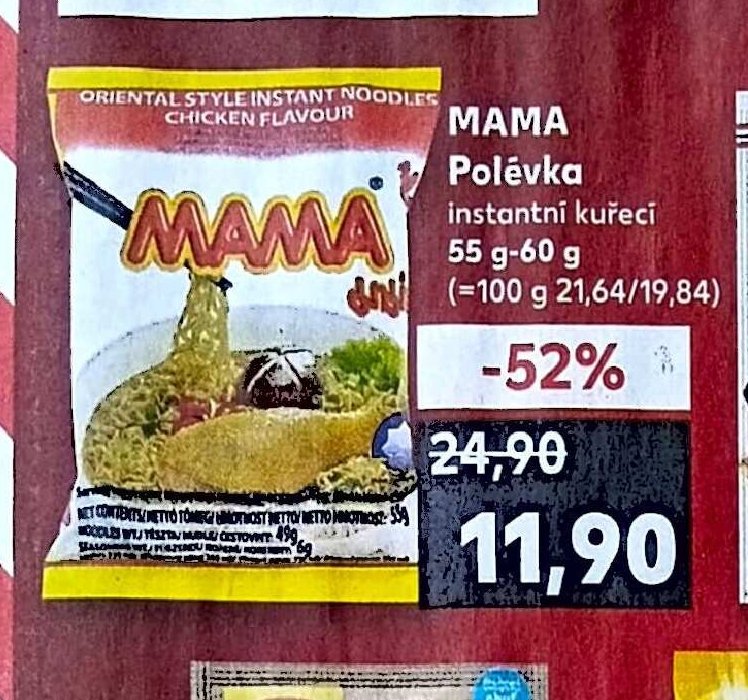 MAMA Polévka instantní kuřecí