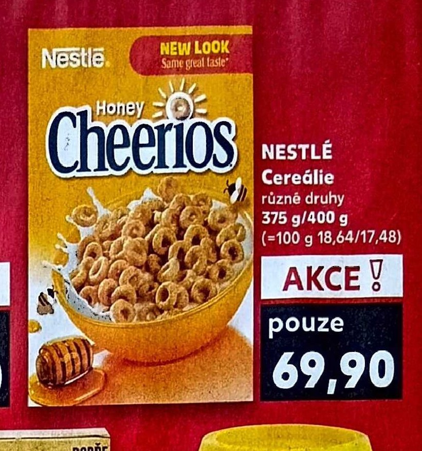 NESTLÉ Cereálie
