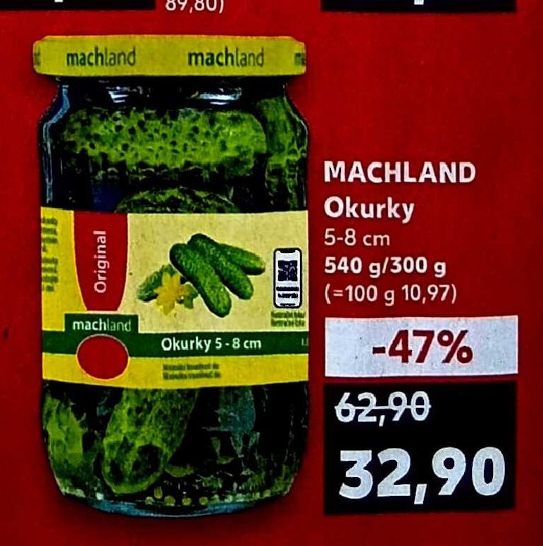 MACHLAND Okurky