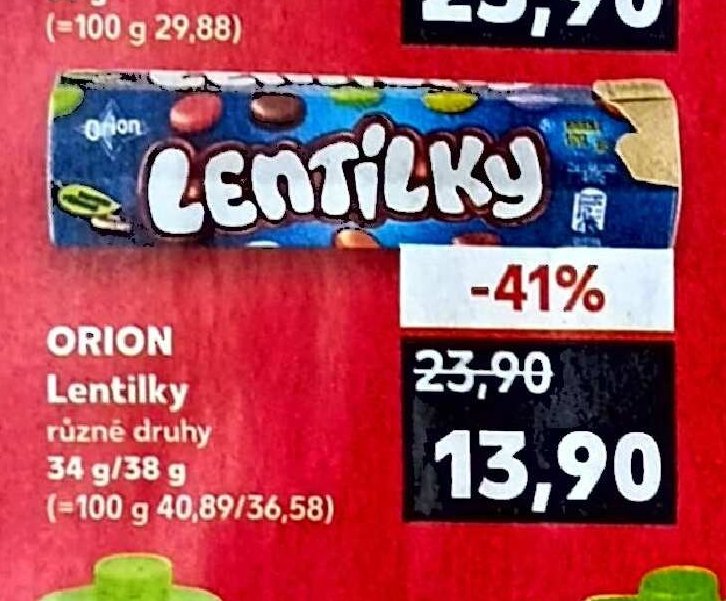 ORION Lentilky
