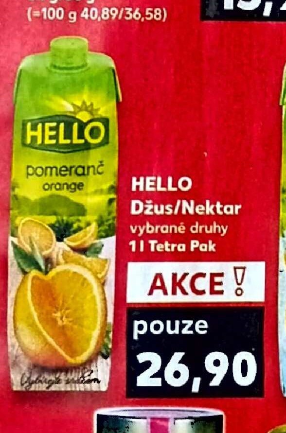 HELLO Džus/Nektar