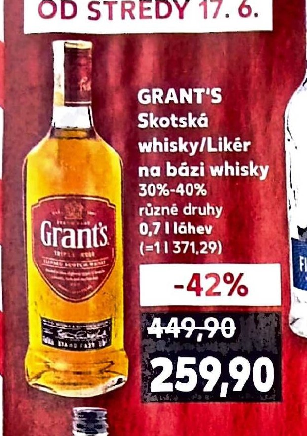 Grant's Skotská whisky/Likér