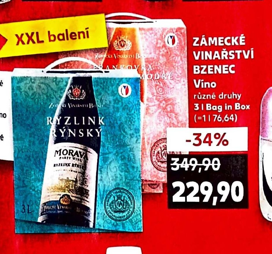Zámecké vinařství Bzenec Víno