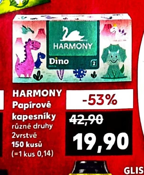 Harmony Papírové kapesníky