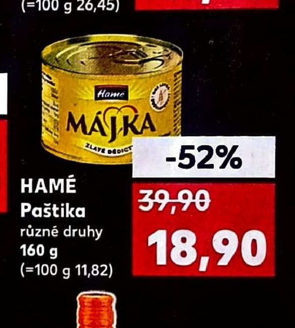 HAMÉ Paštika 160 g