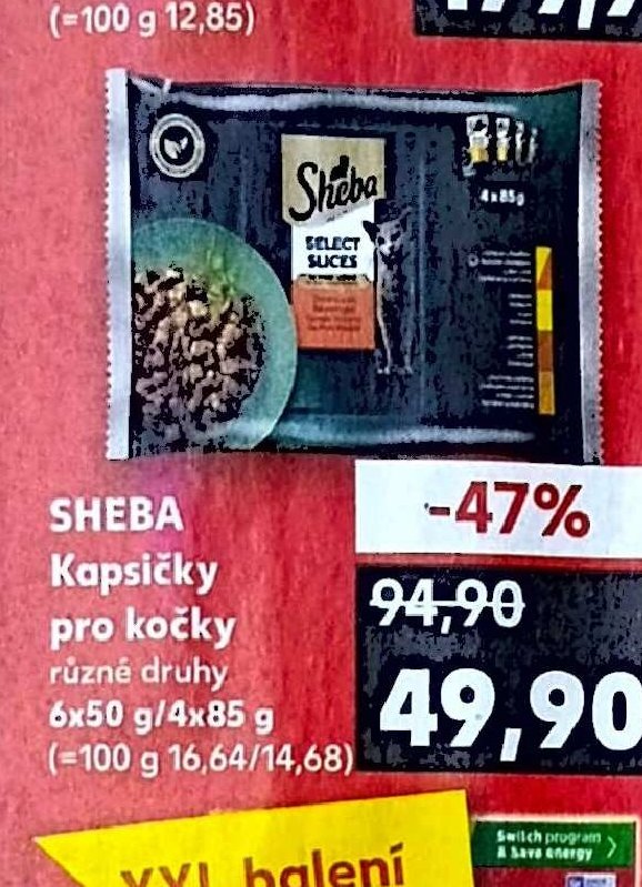 SHEBA Kapsičky pro kočky