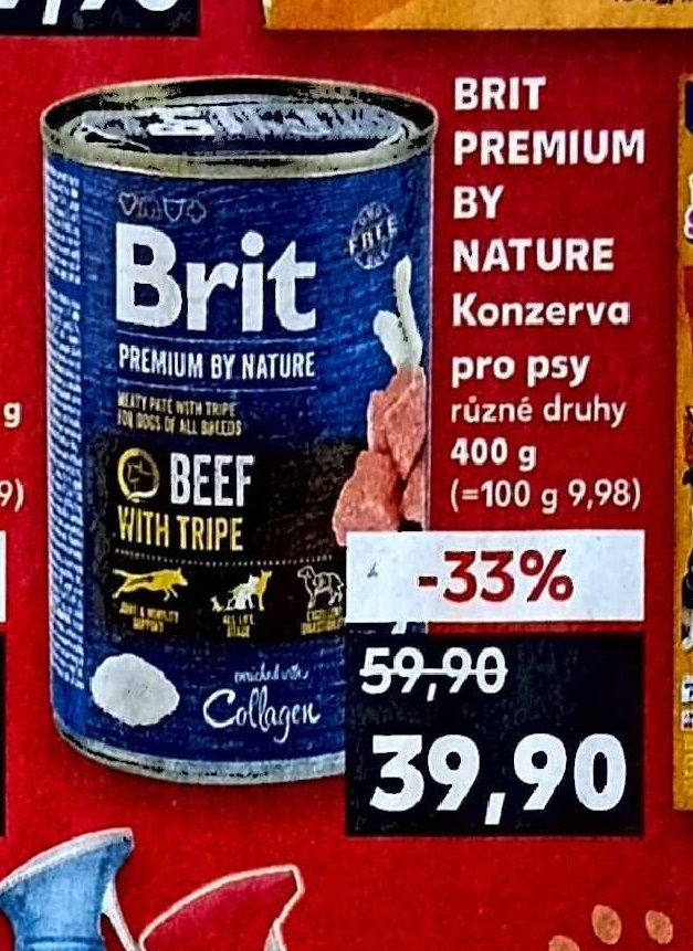 BRIT PREMIUM BY NATURE Konzerva pro psy
