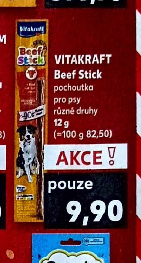 VITAKRAFT Beef Stick pochoutka pro psy