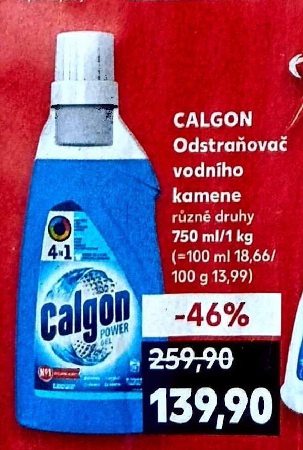 CALGON Odstraňovač vodního kamene