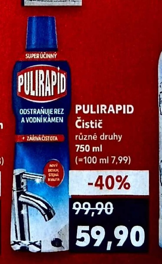 PULIRAPID Čistič