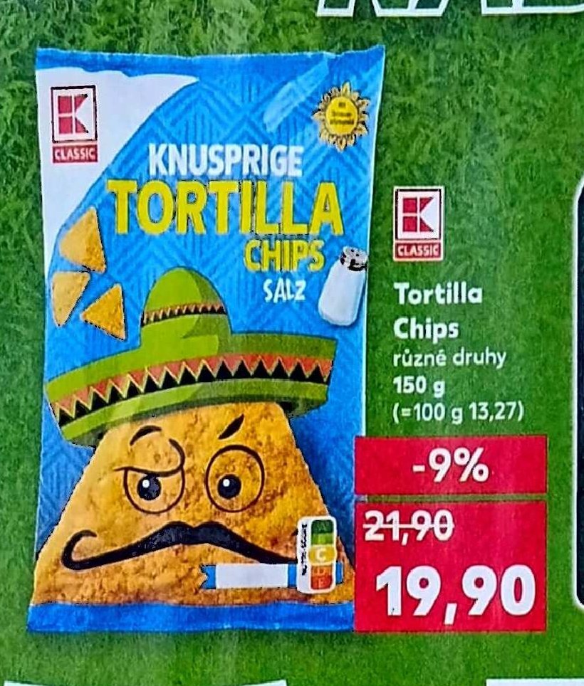 Knusprige Tortilla Chips
